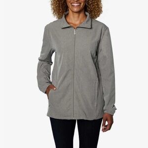 Hang Ten Women’s UPF 50+ Water Repellent Olive Utility Hybrid Jacket Size Small